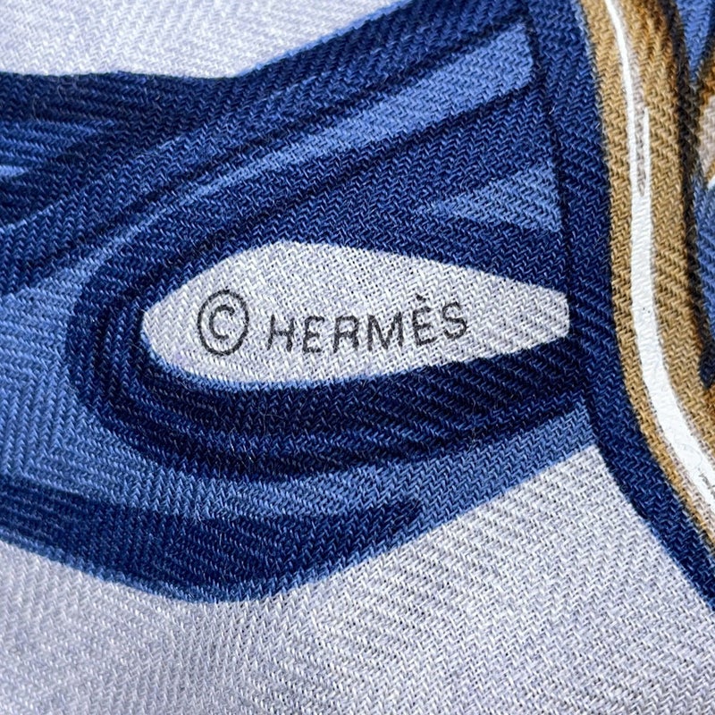 エルメス ストール カレ140 カレジェアン ブリッド・ドゥ・ガラ・アップリケ ピケ Brides de Gala HERMES 2023年春夏