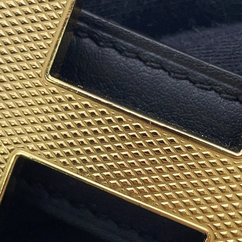 エルメス ベルト コンスタンスH ギロッシュ ブラック/エトゥープ/ゴールド金具 スイフト/エプソン B刻印 サイズ70 黒