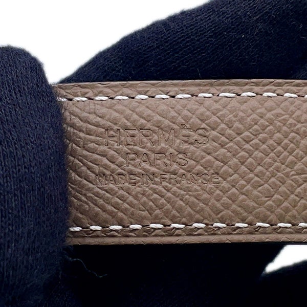 エルメス ベルト コンスタンスH ギロッシュ ブラック/エトゥープ/ゴールド金具 スイフト/エプソン B刻印 サイズ70 黒