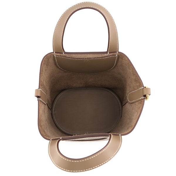 エルメス トートバッグ インザループ 18 エトゥープ/ゴールド金具 トリヨンクレマンス/スイフト B刻印 HERMES