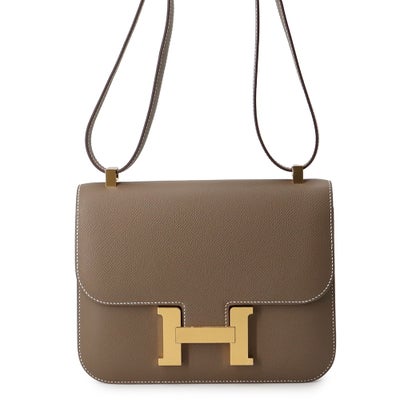 Hermès Constance 24 Etoupe Epsom Gold