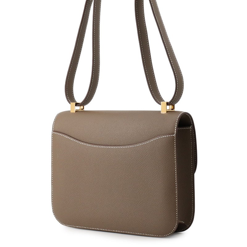 エルメス ショルダーバッグ コンスタンス24 ミロワール エトゥープ/ゴールド金具 エプソン B刻印 HERMES