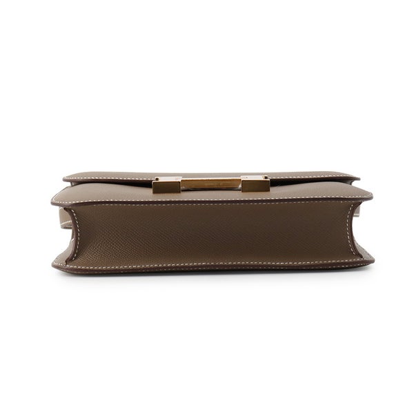 エルメス ショルダーバッグ コンスタンス24 ミロワール エトゥープ/ゴールド金具 エプソン B刻印 HERMES