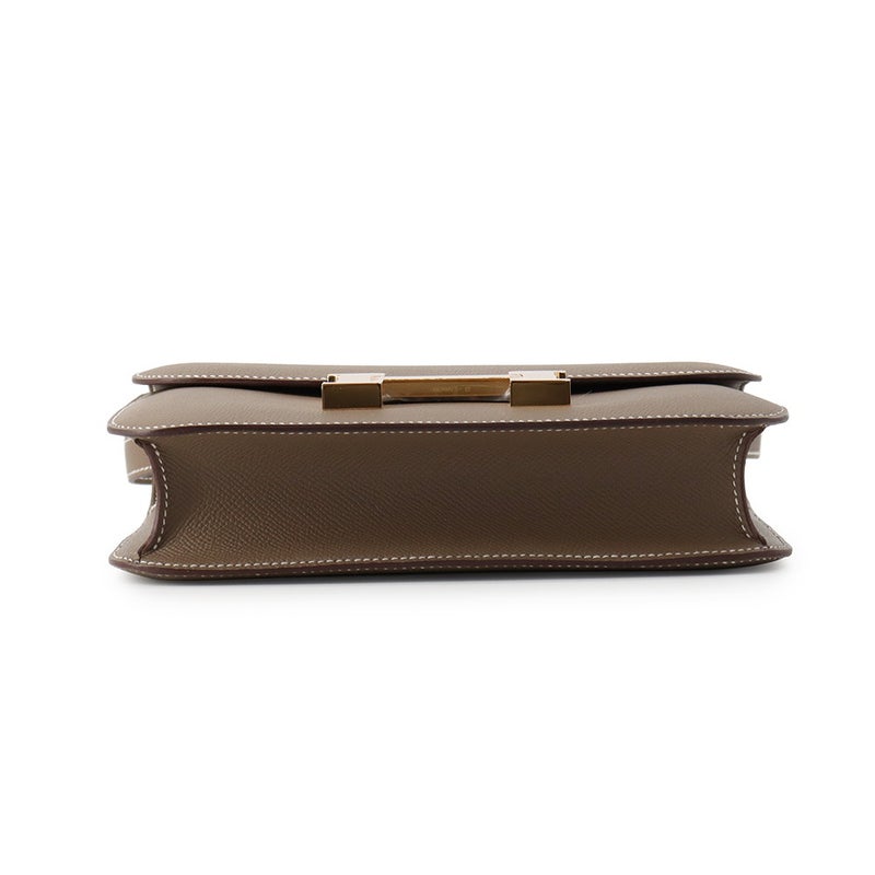 エルメス ショルダーバッグ コンスタンス24 ミロワール エトゥープ/ゴールド金具 エプソン B刻印 HERMES
