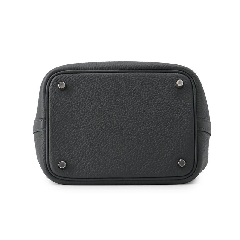 エルメス ハンドバッグ ピコタンロックPM グリミスティ/シルバー金具 トリヨンクレマンス G刻印 HERMES トートバッグ