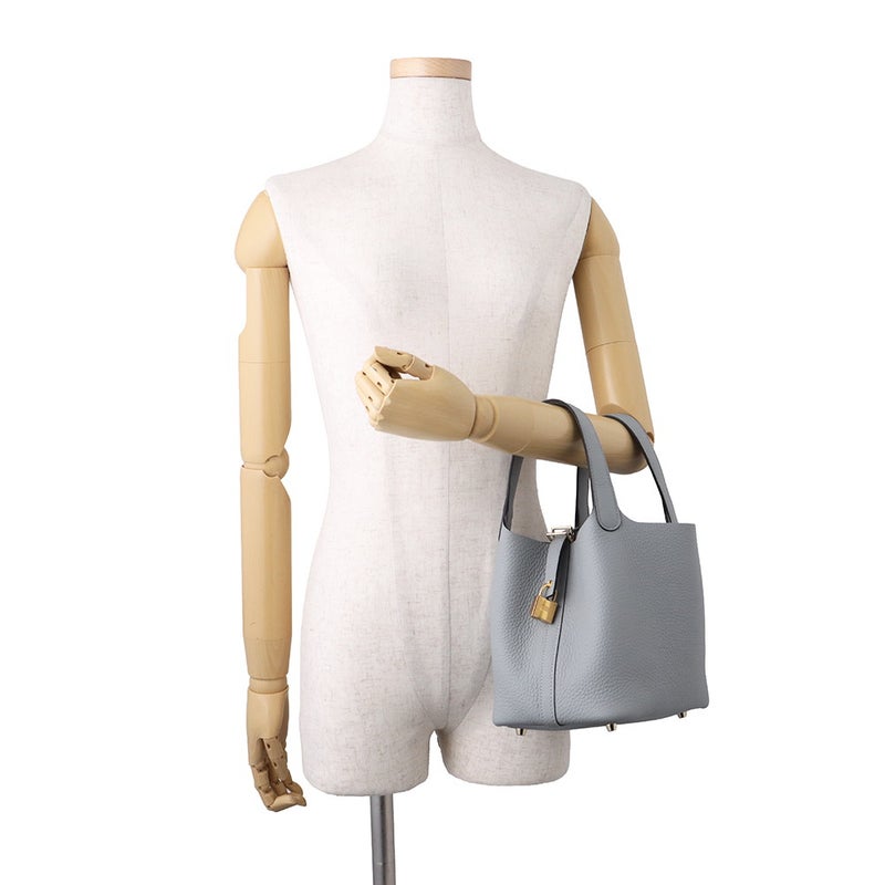 エルメス ハンドバッグ ピコタンロックPM グリパンタン/ゴールド金具 トリヨンクレマンス G刻印 HERMES