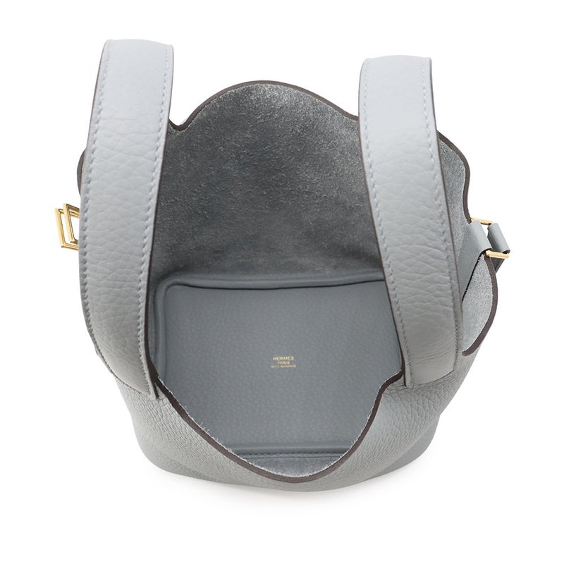 エルメス ハンドバッグ ピコタンロックPM グリパンタン/ゴールド金具 トリヨンクレマンス G刻印 HERMES