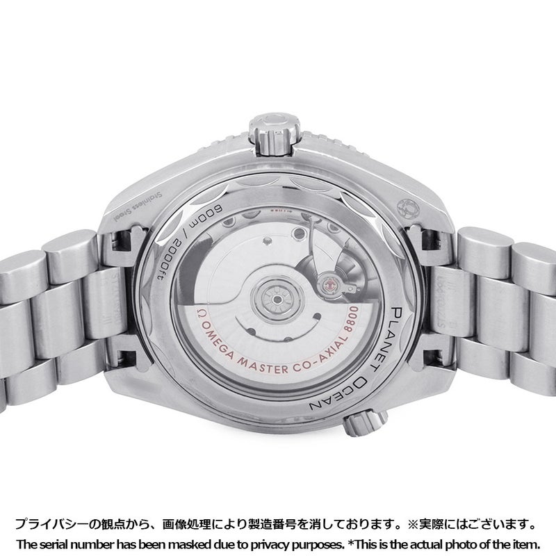 オメガ シーマスター プラネットオーシャン 600M 215.30.40.20.01.001 OMEGA 腕時計 黒文字盤
