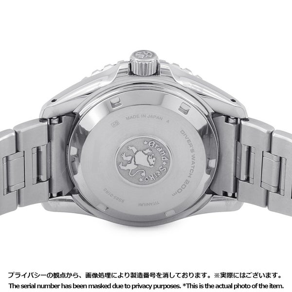 セイコー グランドセイコー スポーツコレクション マスターショップ限定 SBGH291 SEIKO 腕時計 黒文字盤