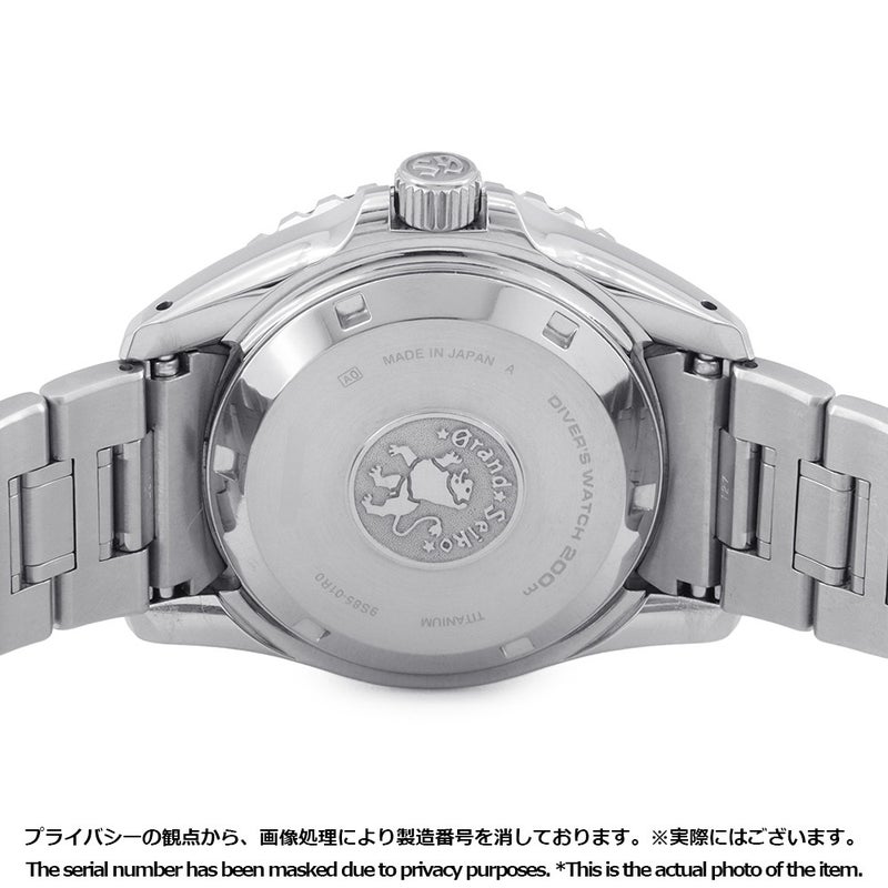 セイコー グランドセイコー スポーツコレクション マスターショップ限定 SBGH291 SEIKO 腕時計 黒文字盤