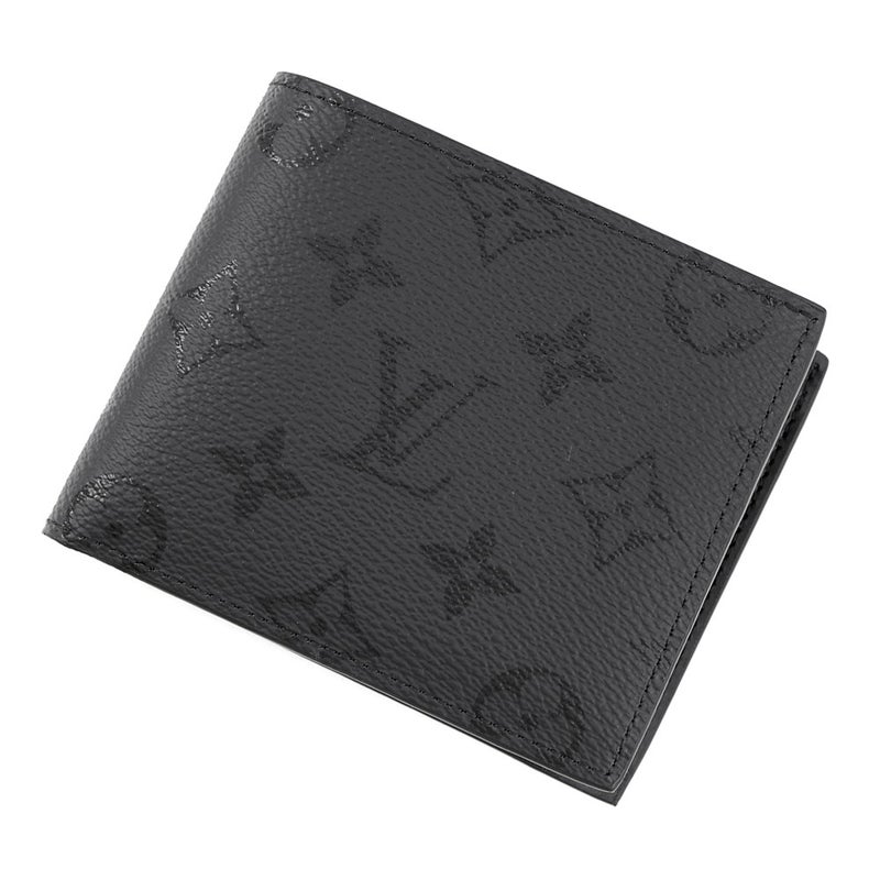ルイヴィトン 二つ折り財布 モノグラム・ミッドナイト ポルトフォイユ・マルコ M2A672 LOUIS VUITTON ブラック 黒