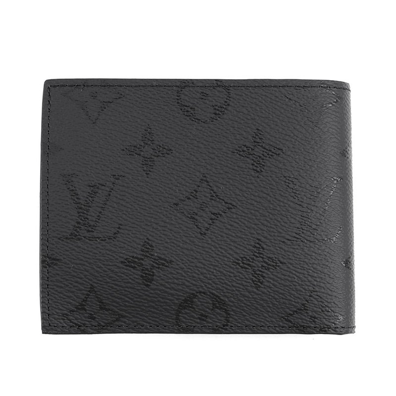 ルイヴィトン 二つ折り財布 モノグラム・ミッドナイト ポルトフォイユ・マルコ M2A672 LOUIS VUITTON ブラック 黒
