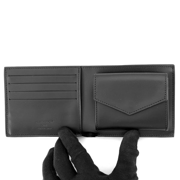 ルイヴィトン 二つ折り財布 モノグラム・ミッドナイト ポルトフォイユ・マルコ M2A672 LOUIS VUITTON ブラック 黒