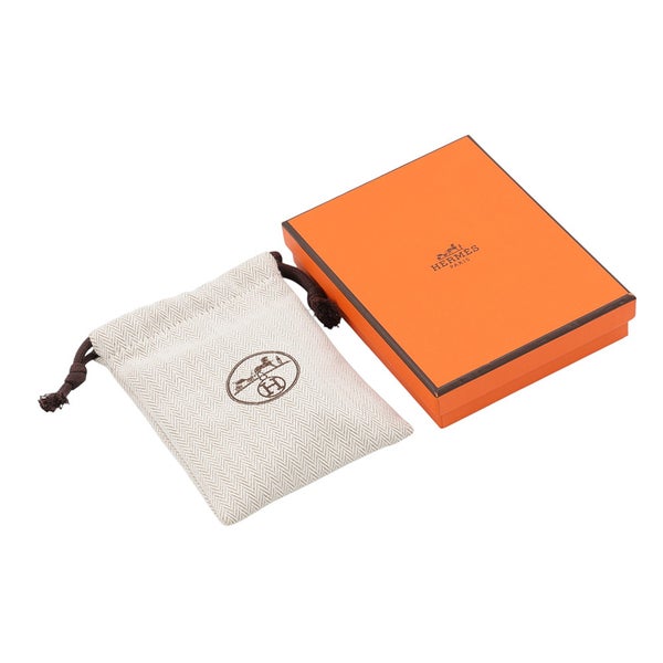 エルメス ネックレス モビール H バッファローホーン HERMES 黒