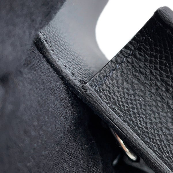 エルメス ショルダーウォレット ナップ トゥーゴー ブラック/シルバー金具/ラッカー金具 エプソン G刻印 財布 黒