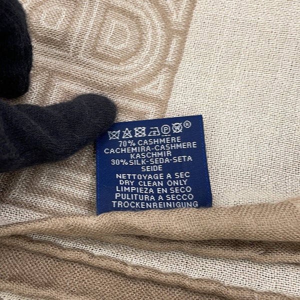 エルメス ストール シェーヌダンクル カシミヤ シルク HERMES