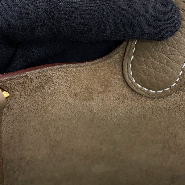 エルメス ハンドバッグ ピコタンロックPM エトゥープ/エトゥープ金具 トリヨンクレマンス G刻印 HERMES