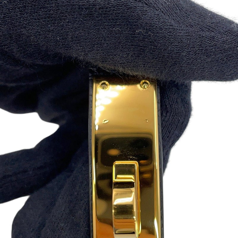 エルメス ケリーベルト ブラック/ゴールド金具 エプソン Z刻印 HERMES 黒
