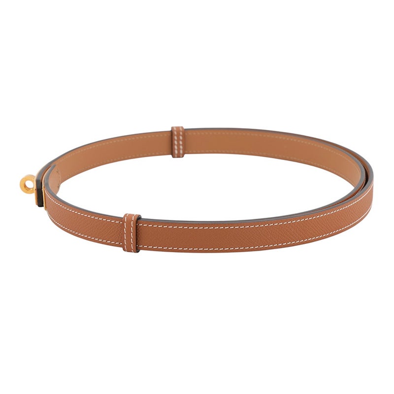エルメス ケリーベルト ゴールド/ゴールド金具 エプソン Y刻印 HERMES べルト