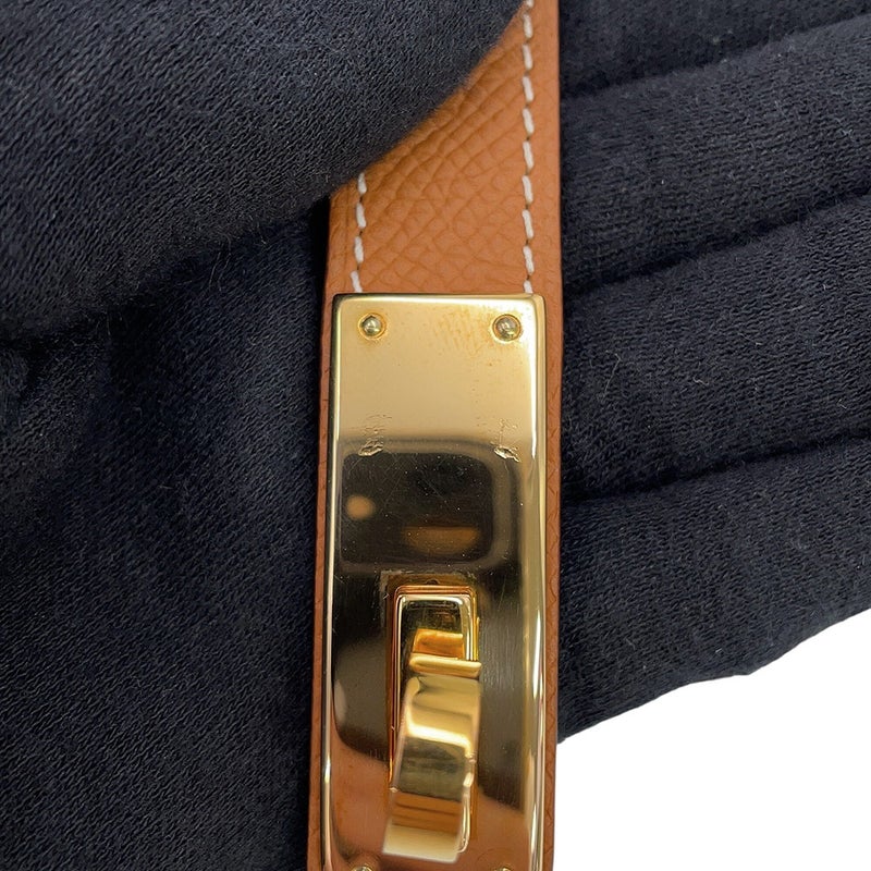 エルメス ケリーベルト ゴールド/ゴールド金具 エプソン Y刻印 HERMES べルト