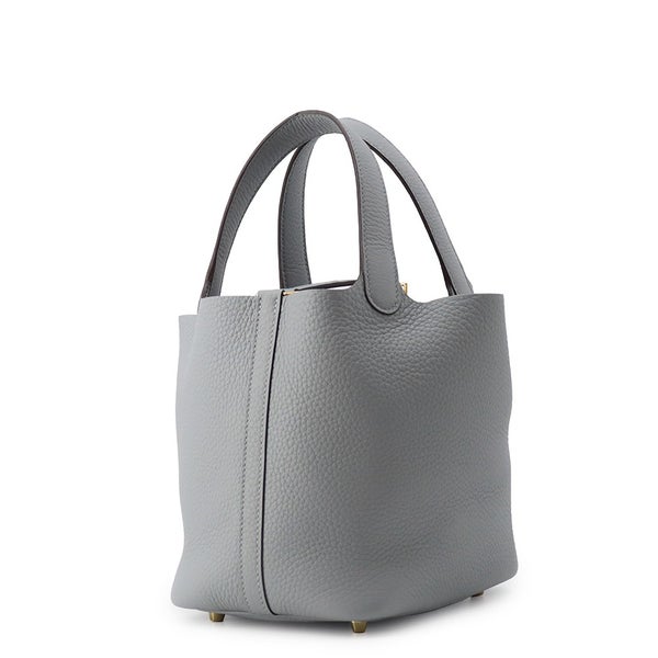 エルメス ハンドバッグ ピコタンロックPM グリパンタン/ゴールド金具 トリヨンクレマンス G刻印 HERMES