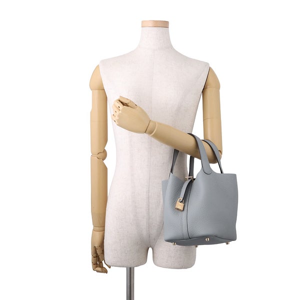 エルメス ハンドバッグ ピコタンロックPM グリパンタン/ゴールド金具 トリヨンクレマンス G刻印 HERMES