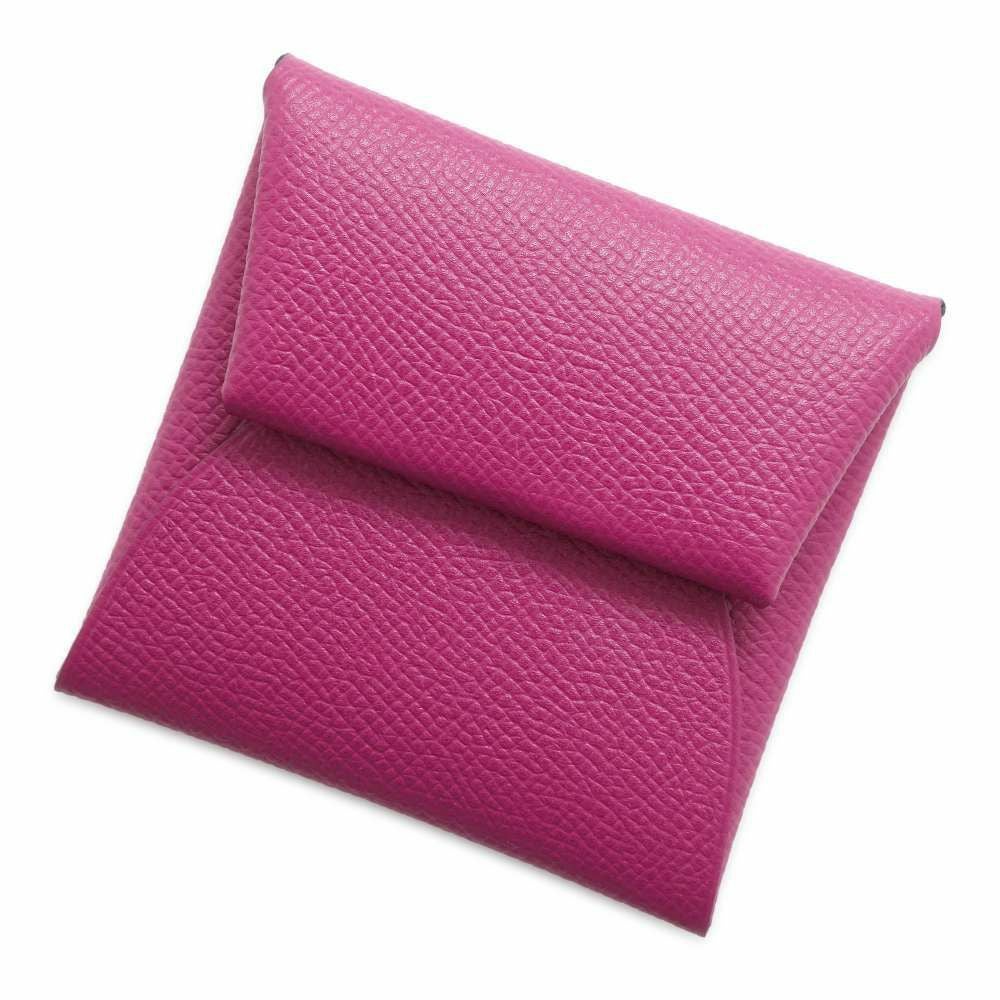 未使用品】HERMES バスティア コインケース 小銭入れ ピンク エプソン