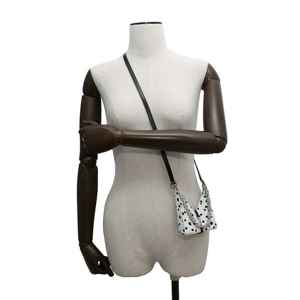 ジバンシー ハンドバッグ カットアウト マイクロ BB60KAB1KG GIVENCHY 白 黒 2way