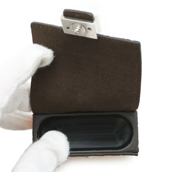 フェンディ AirPods Pro ケース バゲット クロコダイル 7AS157 FENDI チャーム