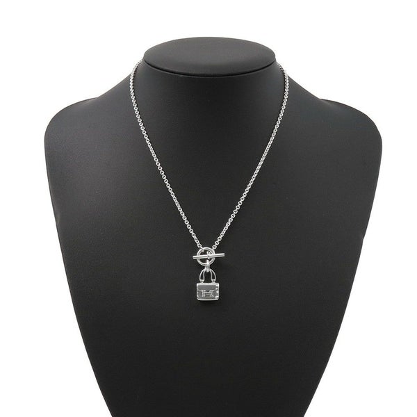 エルメス ネックレス アミュレット コンスタンス ペンダント ネックレス SV925シルバー HERMES ジュエリー