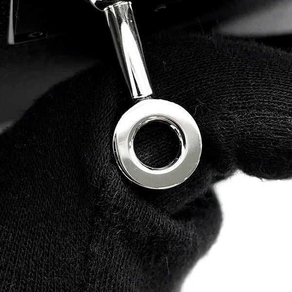 エルメス ハンドバッグ ケリー28 外縫い ブラック/シルバー金具 エプソン K刻印 2wayショルダー 黒