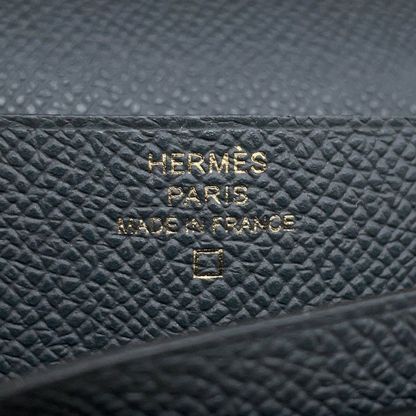 エルメス 長財布 ベアンスフレ タッチ グリミスティ/ブラック/ゴールド金具 エプソン/アリゲーターマット K刻印