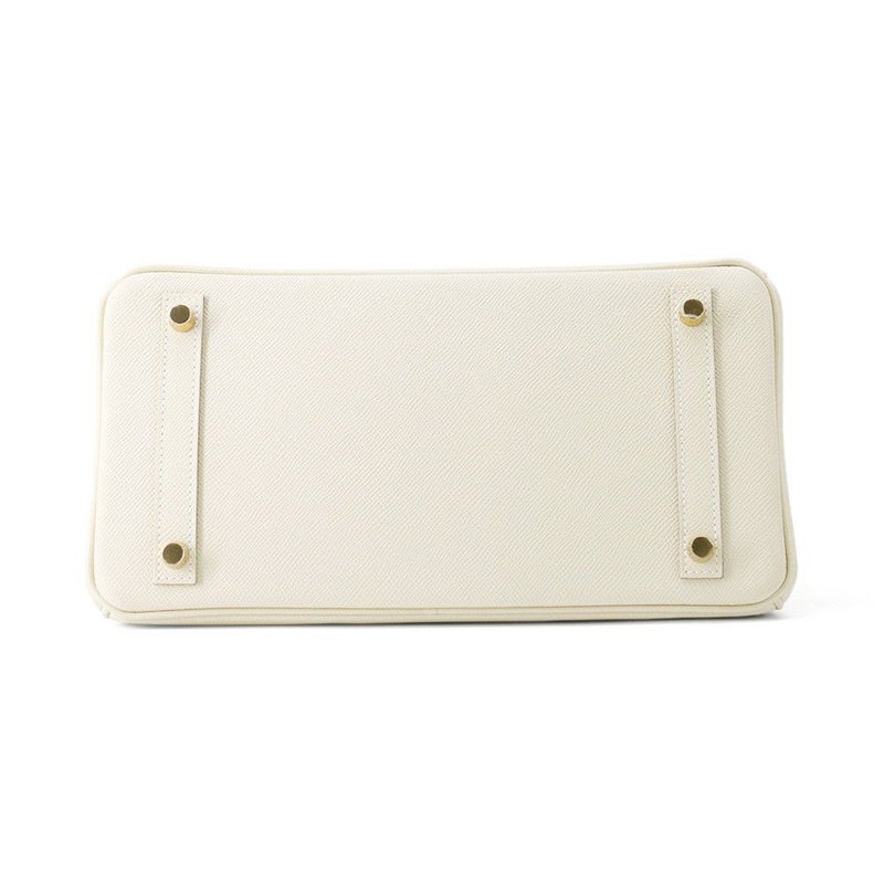 エルメス バーキン30 クレ/ゴールド金具 エプソン K刻印 HERMES Birkin ハンドバッグ