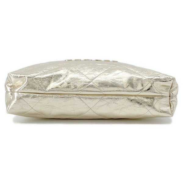 シャネル チェーンショルダーバッグ CHANEL22 スモール シャイニーカーフレザー AS3260 CHANEL ポーチ付き