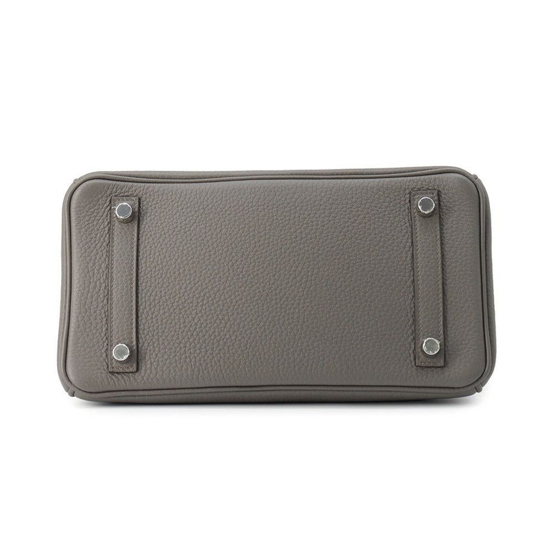 エルメス バーキン25 エタン/シルバー金具 トゴ U刻印 HERMES Birkin ハンドバッグ