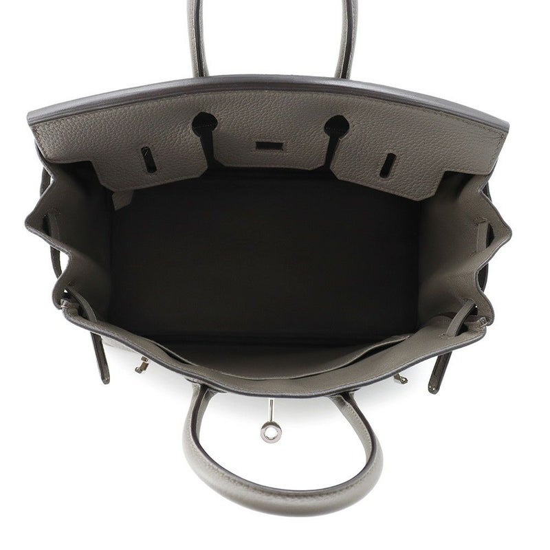 エルメス バーキン25 エタン/シルバー金具 トゴ U刻印 HERMES Birkin ハンドバッグ