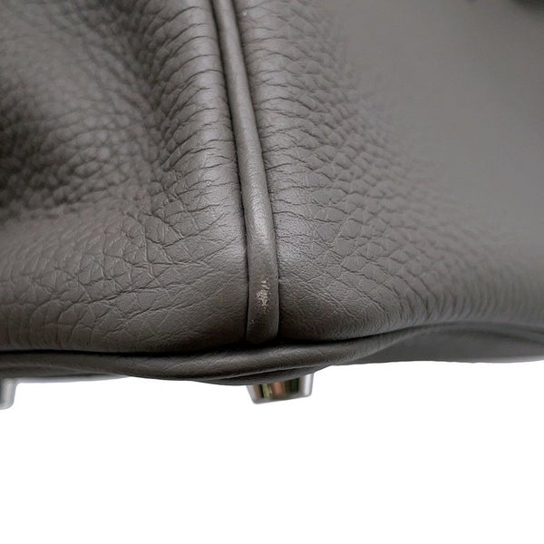 エルメス バーキン25 エタン/シルバー金具 トゴ U刻印 HERMES Birkin ハンドバッグ