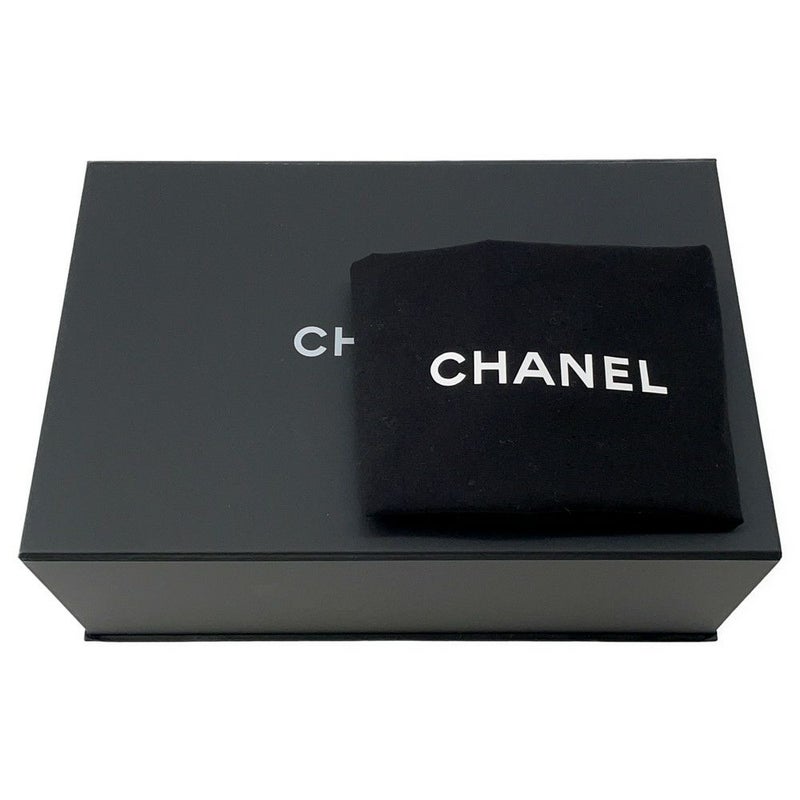 シャネル チェーンショルダーバッグ マトラッセ ココマーク トップハンドル ミニフラップ ラムスキン AS2431 CHANEL バイカラー