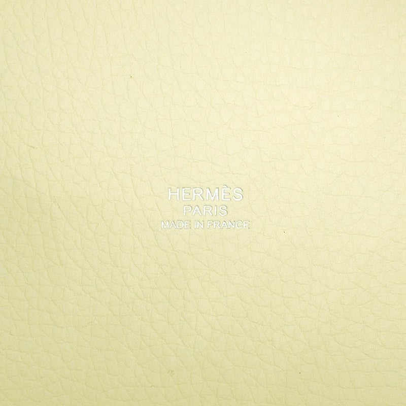 エルメス ハンドバッグ ピコタンロックPM ジョーヌミルトン/シルバー金具 トリヨンクレマンス W刻印