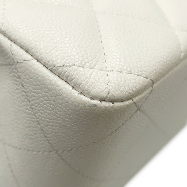 シャネル チェーンショルダーバッグ ココマーク マトラッセ30 キャビアスキン A58600 CHANEL