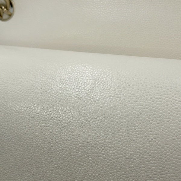 シャネル チェーンショルダーバッグ ココマーク マトラッセ30 キャビアスキン A58600 CHANEL