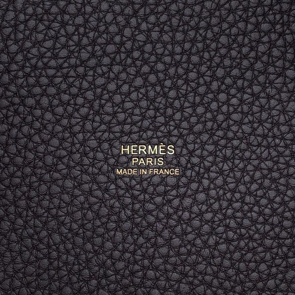 エルメス ハンドバッグ ピコタンロックPM プルノワール/ゴールド金具 トリヨンクレマンス W刻印