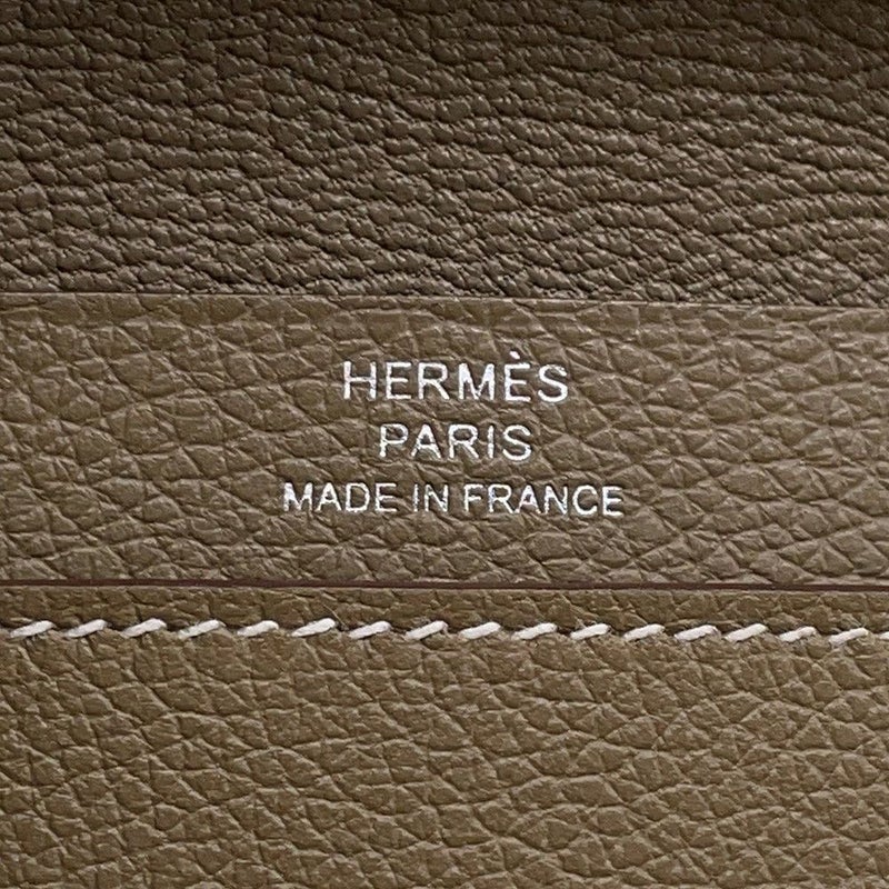 エルメス カードケース RMS RMS エトゥープ/シルバー金具 エバーカラー K刻印 HERMES 名刺入れ