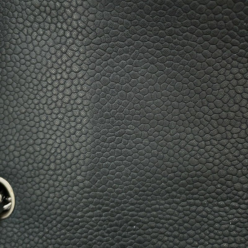 シャネル チェーンショルダーバッグ ココマーク エクストラ ミニマトラッセ マットキャビアスキンA65050 CHANEL 黒