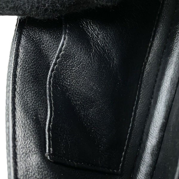 シャネル チェーンショルダーバッグ ココマーク エクストラ ミニマトラッセ マットキャビアスキンA65050 CHANEL 黒