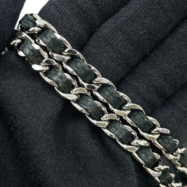 シャネル チェーンショルダーバッグ ココマーク エクストラ ミニマトラッセ マットキャビアスキンA65050 CHANEL 黒