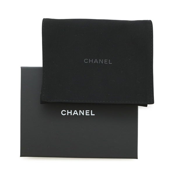 シャネル 二つ折り財布 ココマーク スモール フラップ ウォレット キャビアスキン AP4709 CHANEL 黒