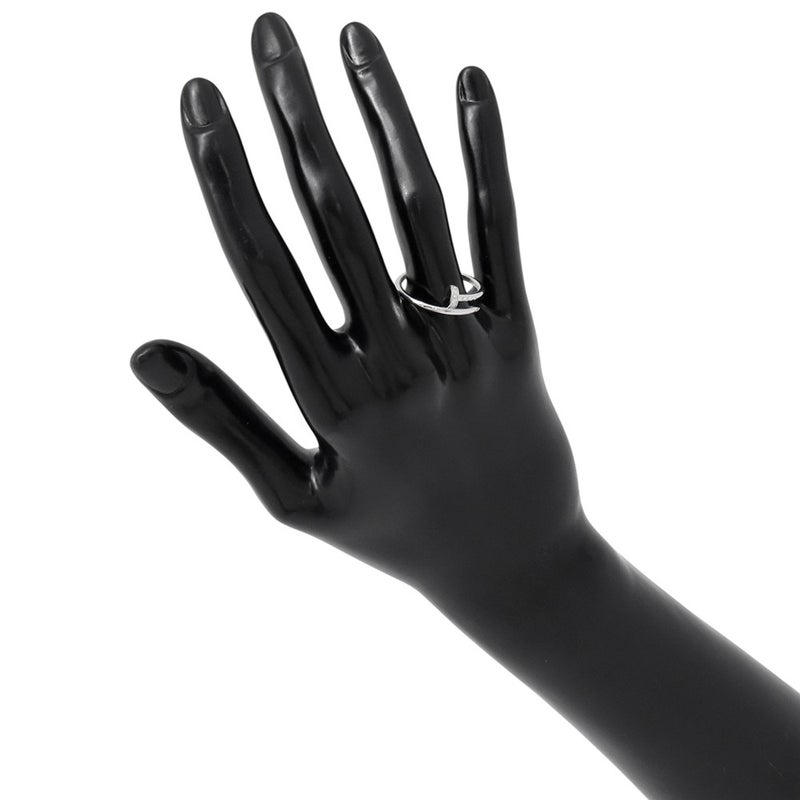 カルティエ リング ジュスト アン クル SM スモールモデル ダイヤモンド 計0.08ct K18WG サイズ57 B4245000 Cartier 指輪