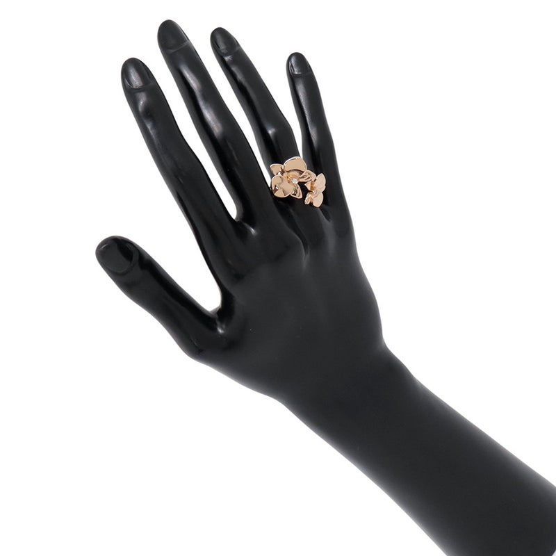 カルティエ リング カレス ドルキデ パル ダイヤモンド 2P K18PGピンクゴールド リングサイズ49 Cartier 指輪