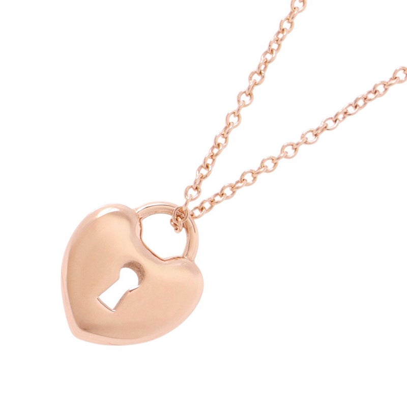 ティファニー ネックレス ハートロック K18PGピンクゴールド Tiffany&Co. ペンダント ジュエリー